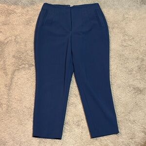 Women’s Nine West Blue Tapered Trouser Pants